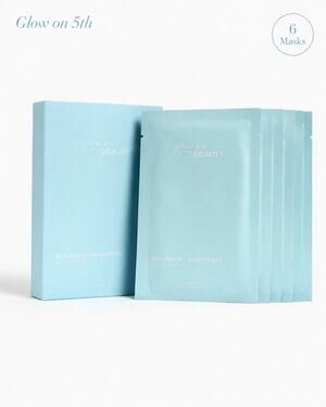 GLOW ON 5TH Beauty Replenish Rehydrate Sheet Masks 6 Count Sealed NIB